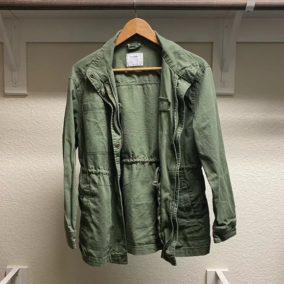 Old Navy Green Utility Jacket - Picture 1 of 4